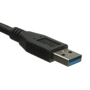Micro USB 3.0 Cable, Black, Type A Male to Micro-B Male