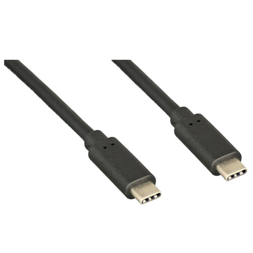 USB-C Cable, USB 3.2 Gen 2x1 Type C Male to Type C Male - 10Gbit - Black