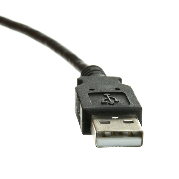 Mini 4 Pin USB 2.0 Cable, Black, Type A Male to 4 Pin Mini-B Male, 6 foot