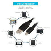 USB 2.0 Extension Cable, Type A Male to Type A Female