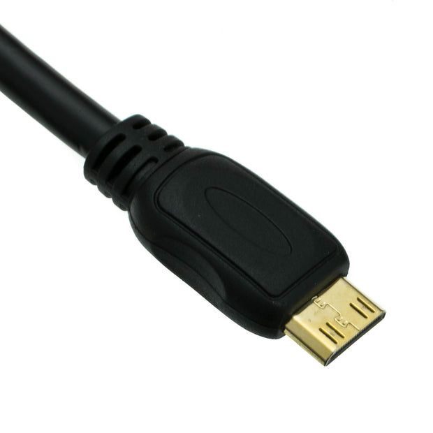 Mini HDMI Cable, High Speed with Ethernet, HDMI Male to Mini HDMI Male (Type C) for Camera and Tablet