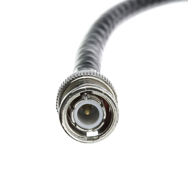 BNC RG6 Coaxial Cable, Black, BNC Male, UL rated, 6 foot
