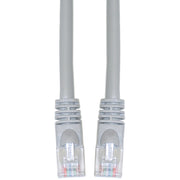 Cat6 Gray Copper Ethernet Crossover Cable, Snagless/Molded Boot