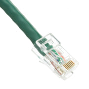 Cat6 Green Copper Ethernet Patch Cable, Bootless, POE Compliant