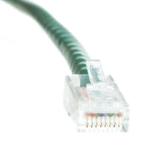Cat6 Green Copper Ethernet Patch Cable, Bootless, POE Compliant