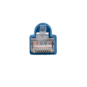 Shielded Cat6 Blue Ethernet Patch Cable, 24 AWG Stranded Copper, POE Compliant, Snagless/Molded Boot