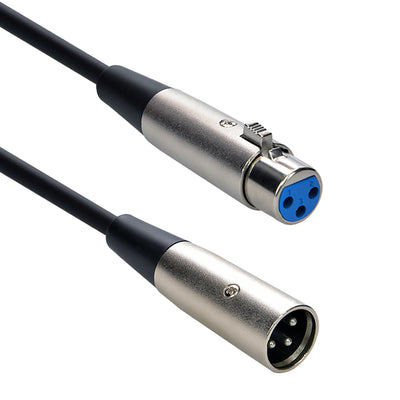 XLR Audio Extension Cable, balanced, XLR Male to XLR Female