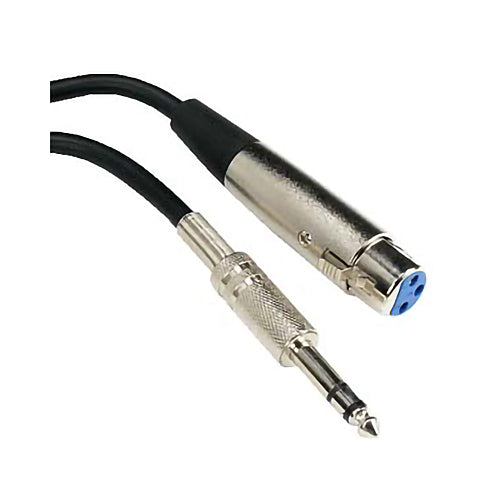 XLR Female to 1/4 Inch TRS/Stereo Male Audio Cable