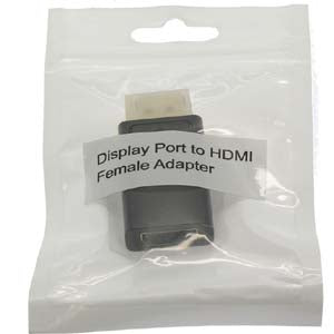 Display Port to HDMI Female Adapter