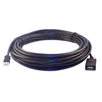 Plenum USB 2.0 High Speed Active Extension Cable, CMP, Type A Male to A Female
