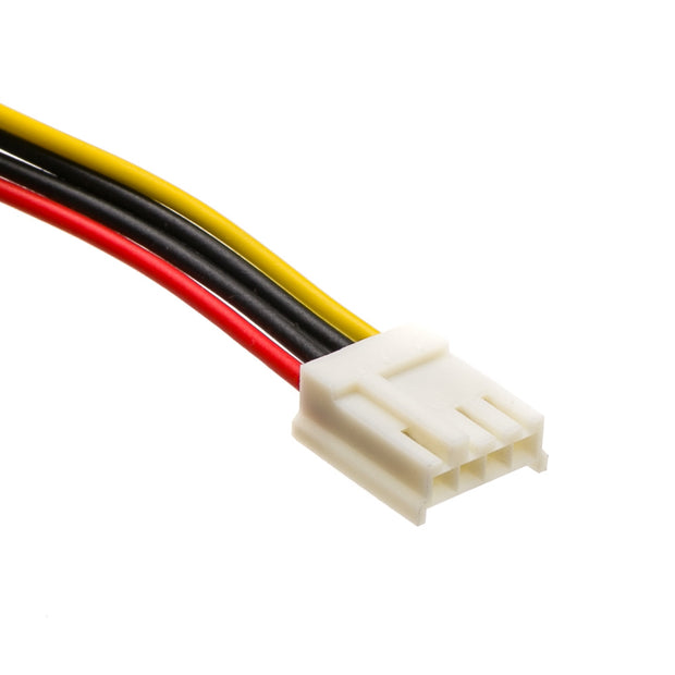 4 Pin Molex to Floppy Power Cable, 5.25 inch Male to 3.5 inch Female, 6 inch