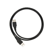 10Ft A-Male to A-Male USB2.0 Cable Black