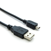6Ft A Male to Mini-B 5Pin Male USB2.0 Cable