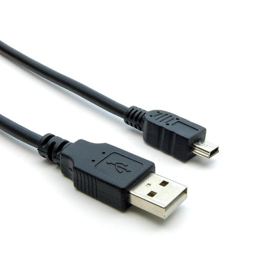 10Ft A-Male to Mini 5Pin Male USB2.0 Cable