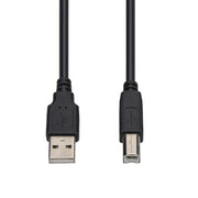 3Ft A-Male to B-Male USB2.0 Cable Black