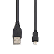 8 inch USB2.0 A-Male/Micro B USB-Male Cable