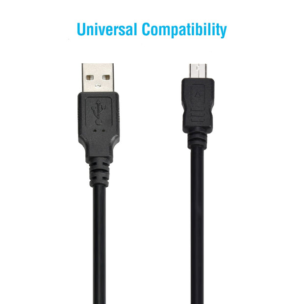 15Ft USB2.0 A-Male/Micro B USB-Male Cable