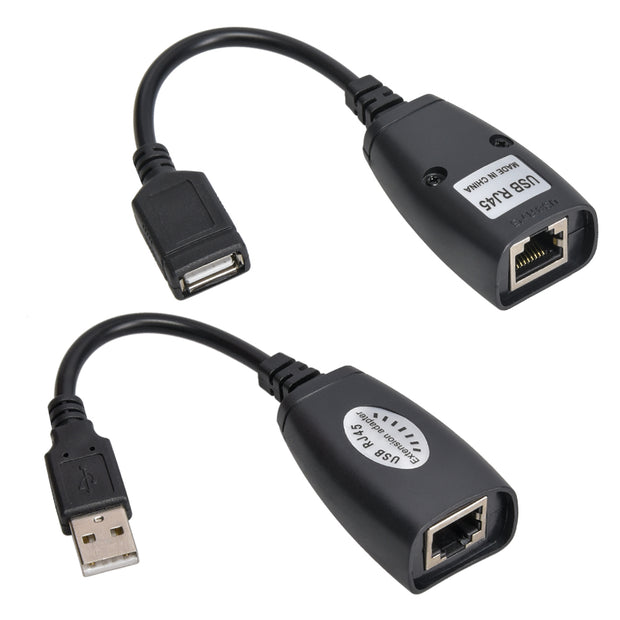 USB 2.0 150Ft. Extender Via Single RJ45 Ethernet