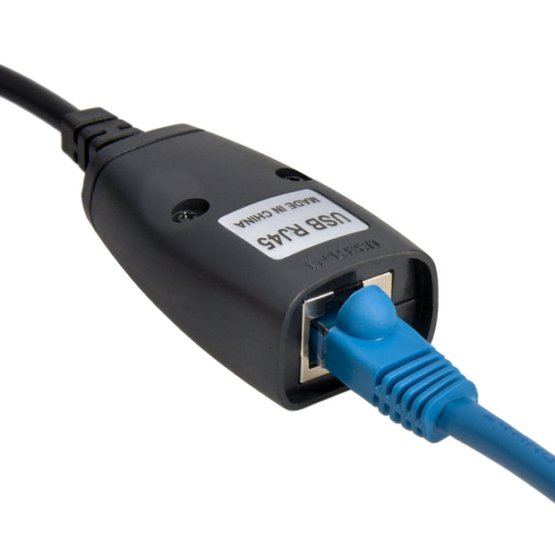 USB 2.0 150Ft. Extender Via Single RJ45 Ethernet