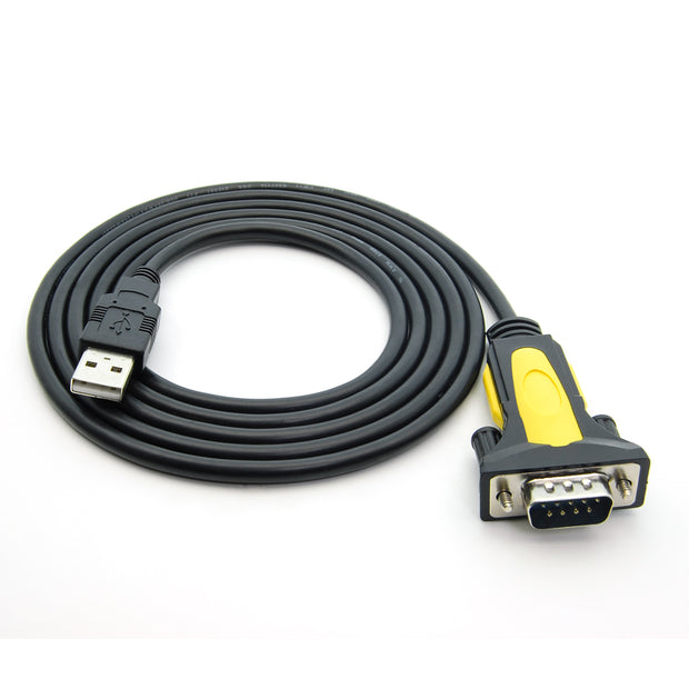 USB to RS232 Serial Adapter DB9-Male/ Thumbscrew, Prolific Chipset