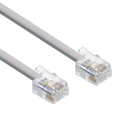 25Ft RJ12 Modular Cable Straight