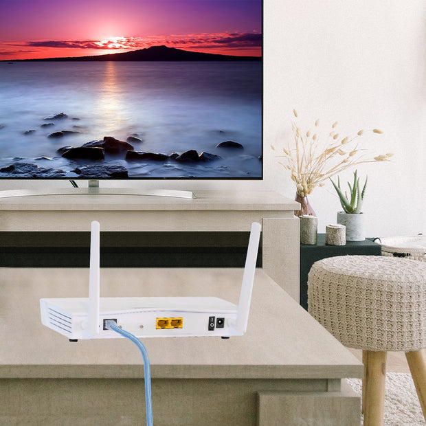 7Ft RJ11 Shielded Modem Cable for DSL Internet
