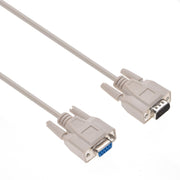 50Ft DB9 Male to Female Serial Cable