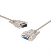 100Ft DB9 Male to Female Serial Cable