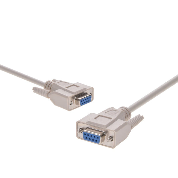 25Ft DB9 Female to Female Serial Cable