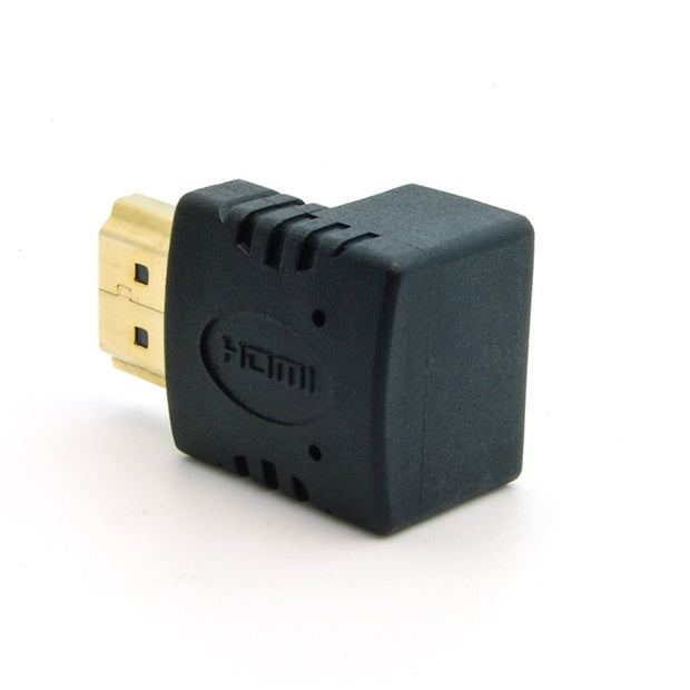 HDMI M/F 90 Degree Adapter Gold Plated