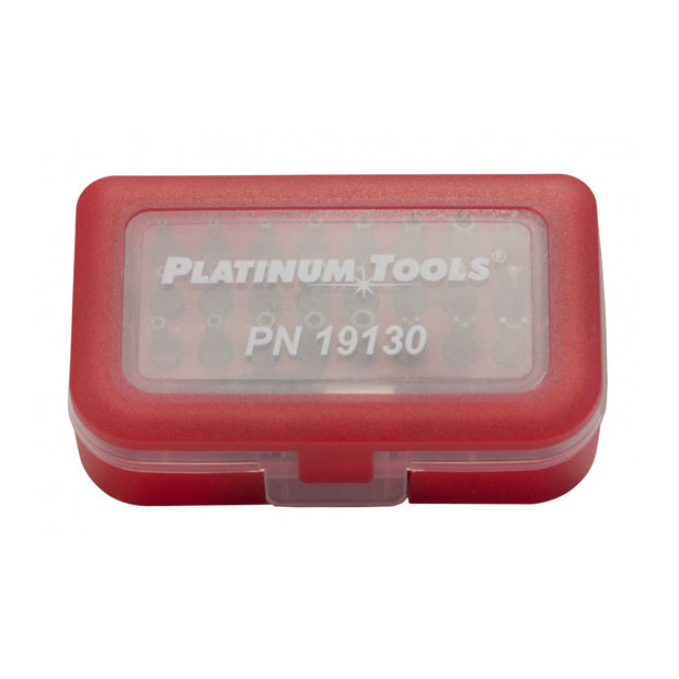 Platinum Tools 30 Piece Security Bit Set. Clamshell