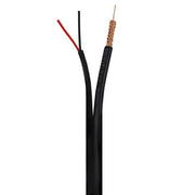 1000Ft RG59 w/2x18AWG Power Black CMR