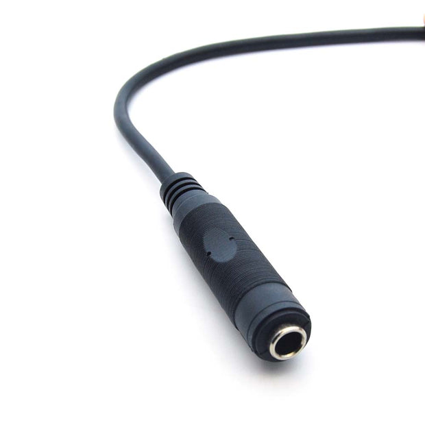 10Ft 1/4" Mono Male/Female Cable