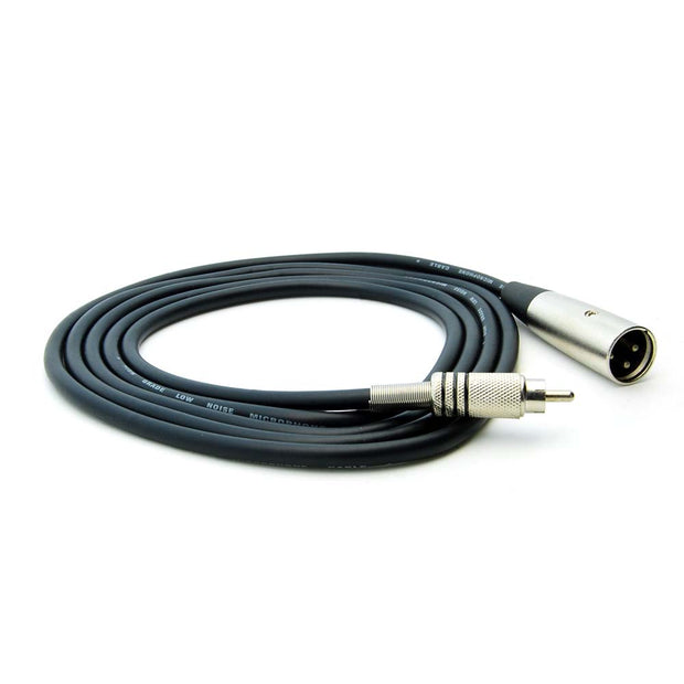 25Ft XLR 3P Male to RCA Male