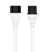 3Ft Power Cord C14 to C15 White/ SJT 14/3