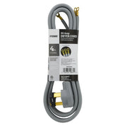 4Ft 10/3 30 Amp, 3-Wire Dryer Cord