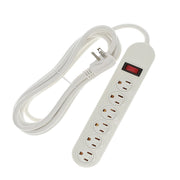10Ft 6-Outlet Perpendicular Power Strip