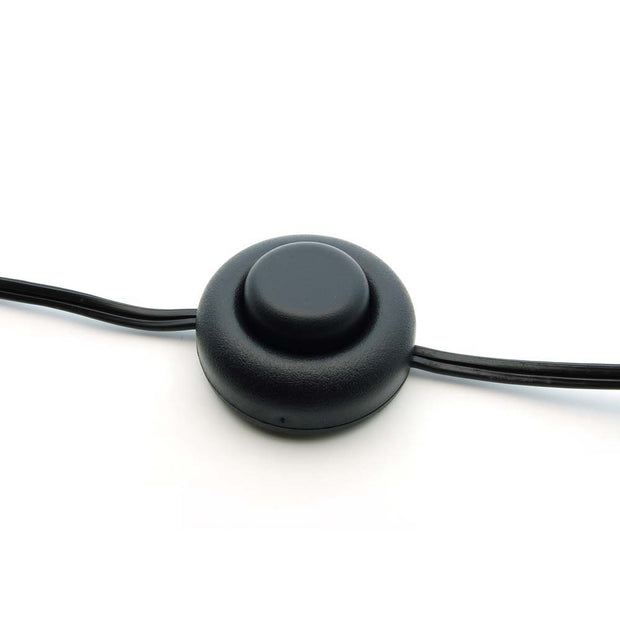 Foot Switch with 3-Outlet 9Ft Power Cord Black