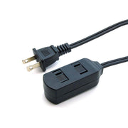 Foot Switch with 3-Outlet 9Ft Power Cord Black