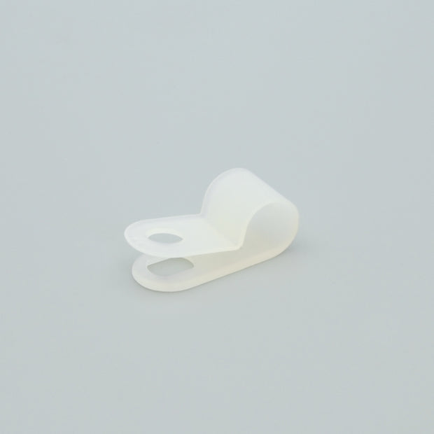 R-Type Cable Clamp 1/4" Clear 100pk