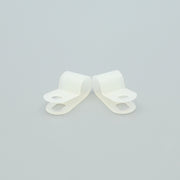 R-Type Cable Clamp 1/4" Clear 100pk