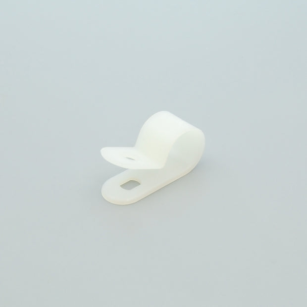 R-Type Cable Clamp 1/2" Clear 100pk