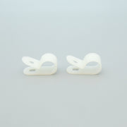 R-Type Cable Clamp 1/2" Clear 100pk