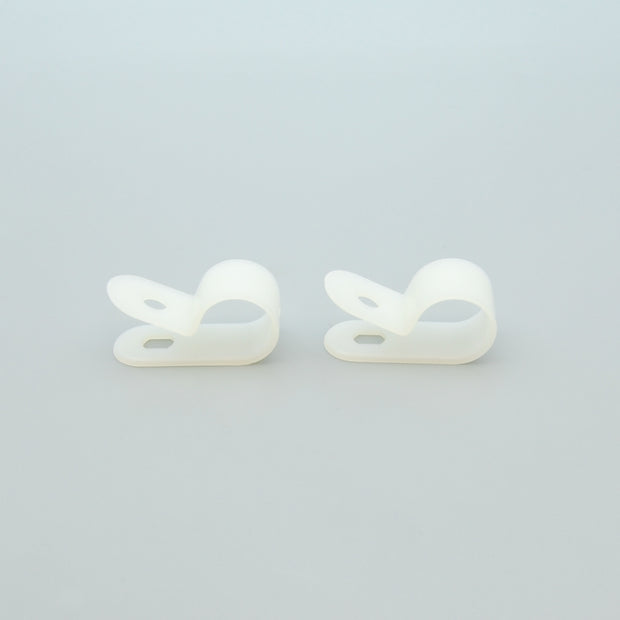 R-Type Cable Clamp 1/2" Clear 100pk