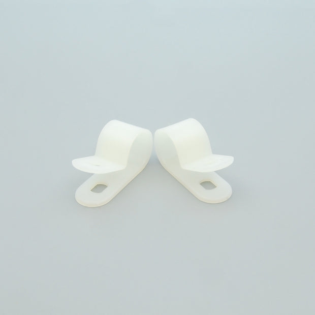 R-Type Cable Clamp 1/2" Clear 100pk