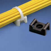 Cable Tie Mount 22mm Black 100pk