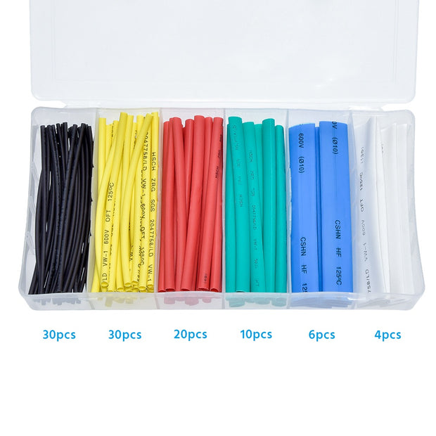 Heat Shrink Tube Kit, Assorted Color (100pcs)