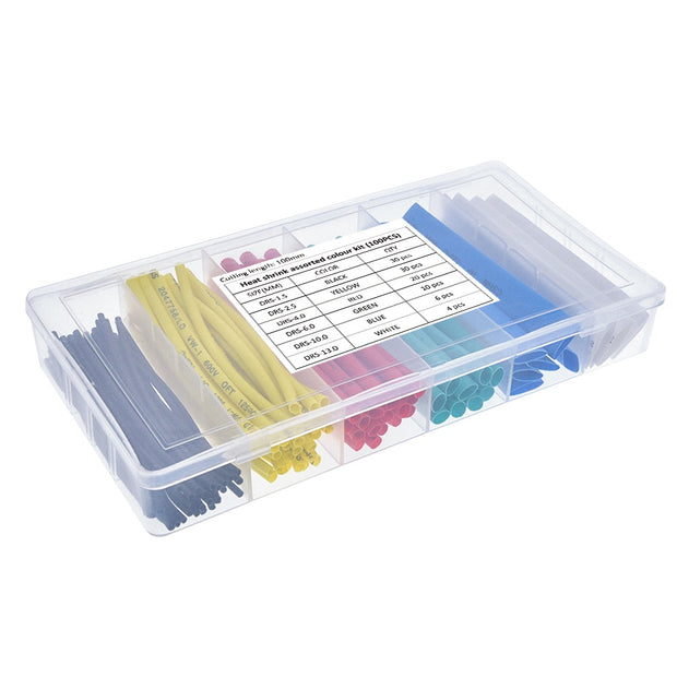 Heat Shrink Tube Kit, Assorted Color (100pcs)