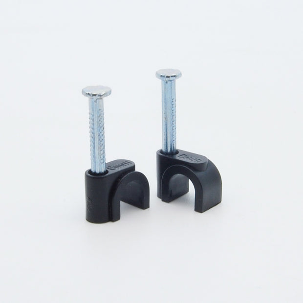 Nail-in Clip for RG59 Black 100pack