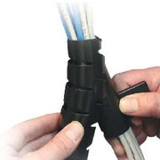 Spiral Cable Zip Wrap White 30mm x 1.5m
